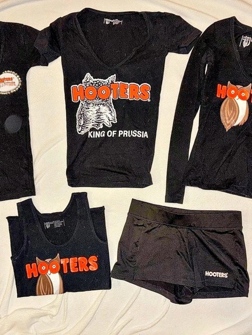 Hooters Official Uniform Set- Black